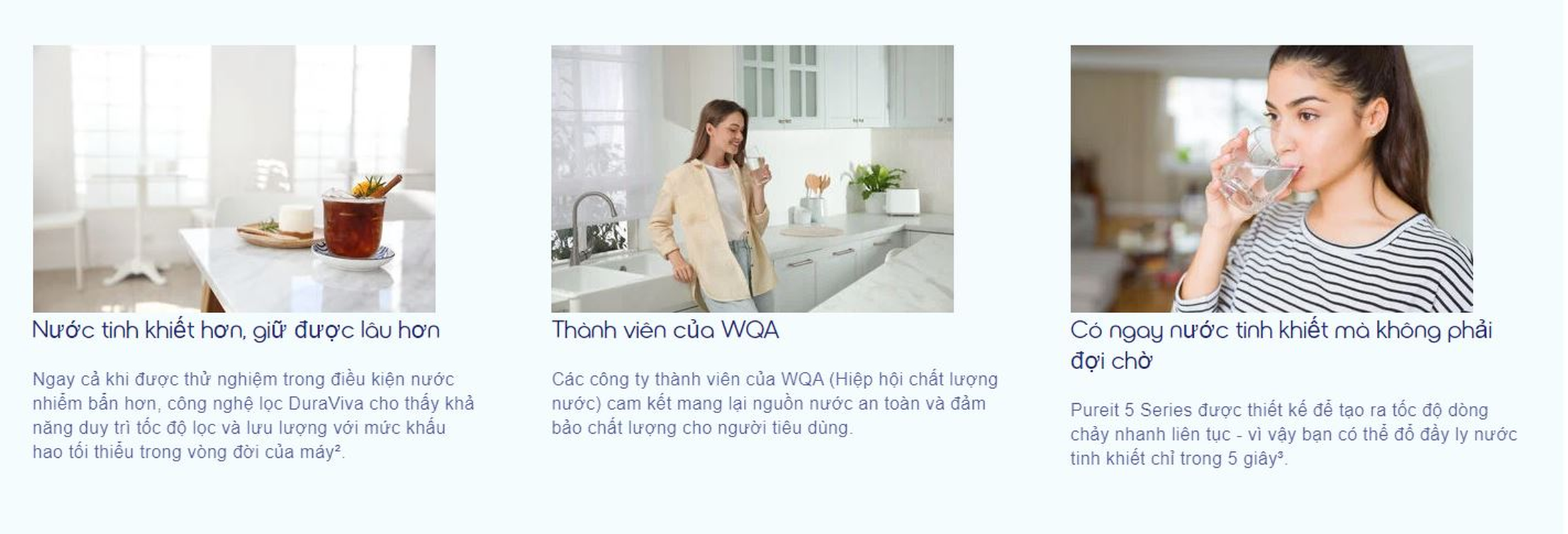 Vì sao nên sử dụng máy lọc nước Pureit Unilever 2