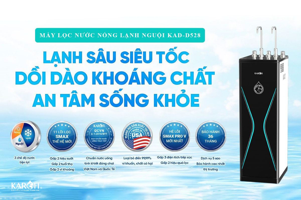 Top 10 Máy Lọc Nước Tốt Nhất Hiện Nay Của Karofi