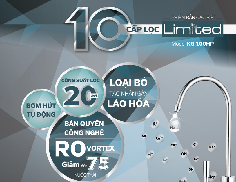 Công nghệ 10 cấp lọc ưu Việt