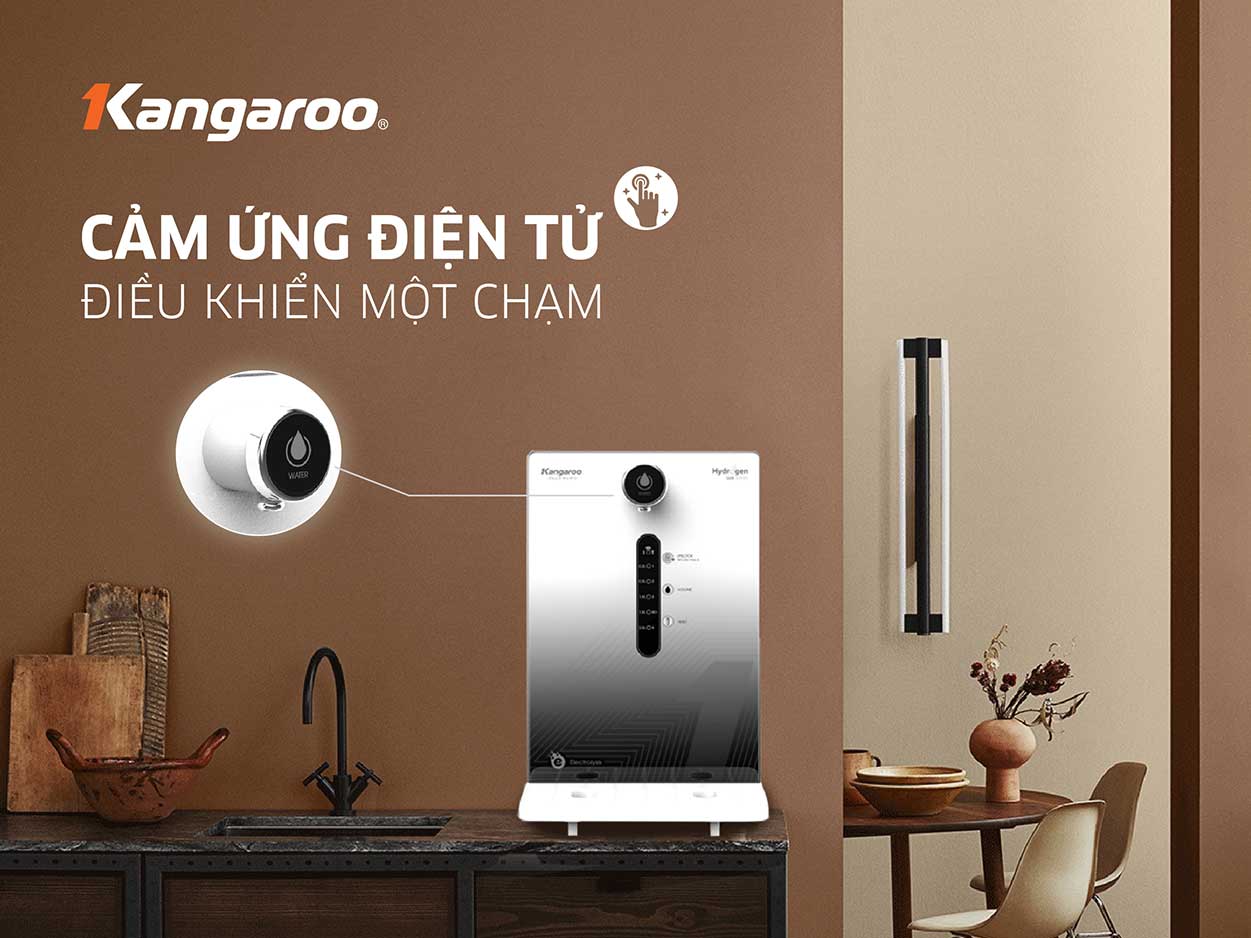 Máy lọc nước Kangaroo Hydrogen ion kiềm KG100HED-IOT