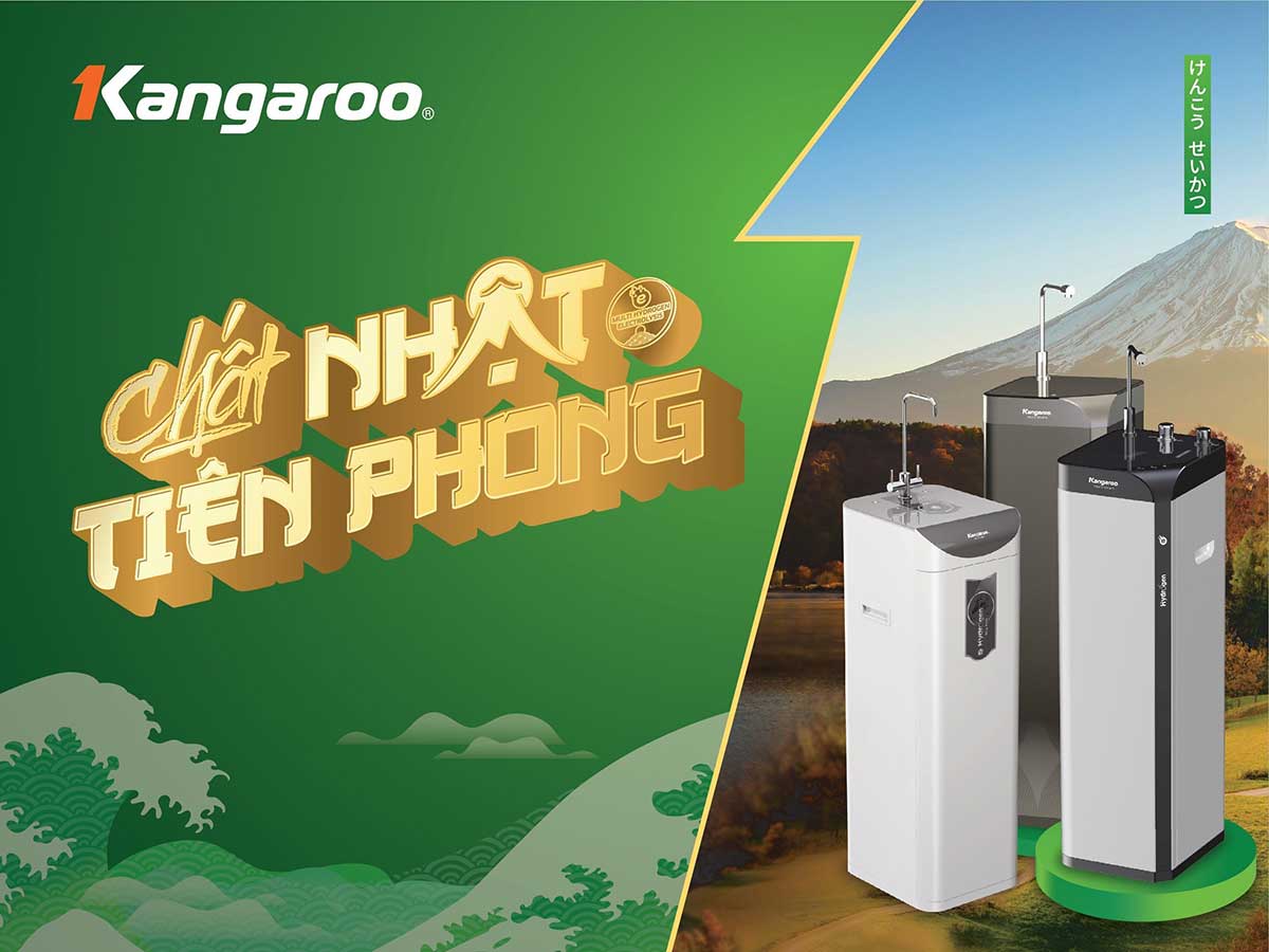 Máy lọc nước Kangaroo Hydrogen nóng lạnh KG10A10S