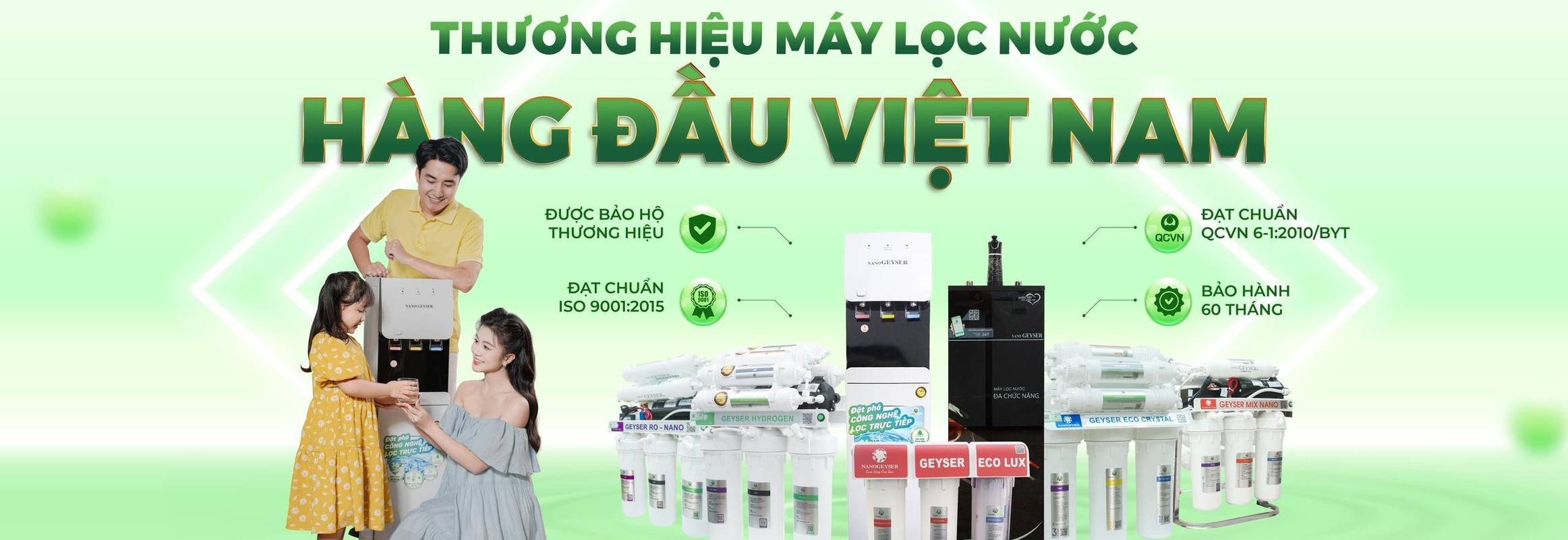 Máy lọc nước Geyser Nga