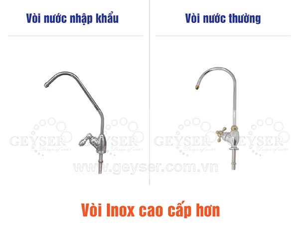 Vòi nước inox nhập khẩu cao cấp